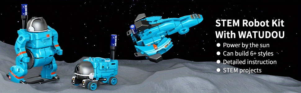 120pcs STEM Building Robots Toy for Kids Ages 8-12, Science Kits, Solar Space Toys Gifts for 8 9 10 11 12 Year Old Teen Boys Girls