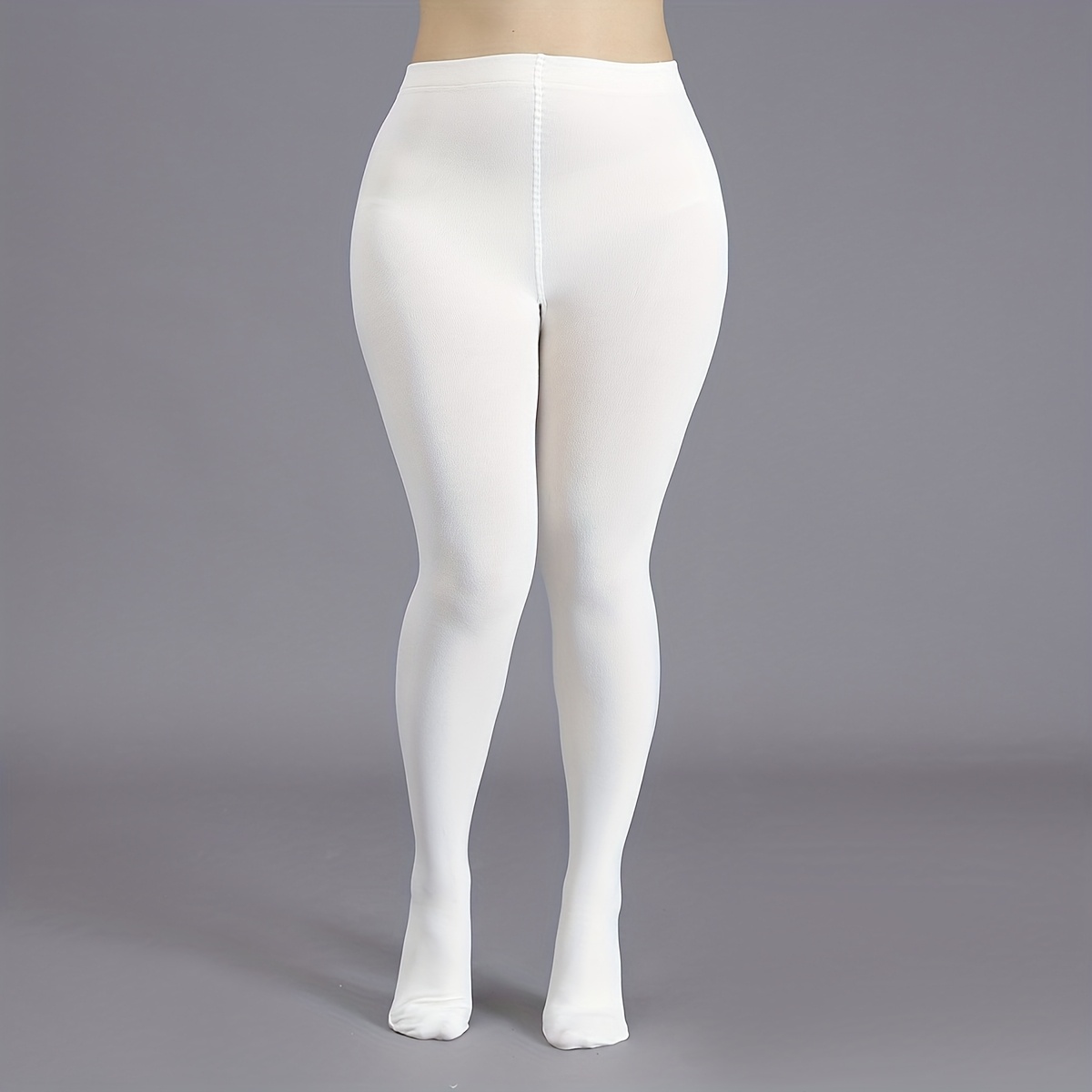 TEMU 1 Pair Women's 80d Fall/winter Thermal Tights, Highly Elastic And Pill-resistant, Soft And Comfortable, Suitable For Casual And Formal Outfits,