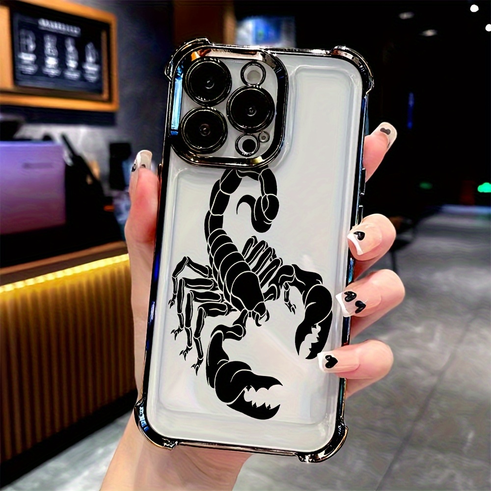 TEMU Custodia per telefono - Custodia con motivo cool adatta per iPhone 17/16 15 14 13 12 11 Pro XR XS MAX, cover posteriore morbida antiurto