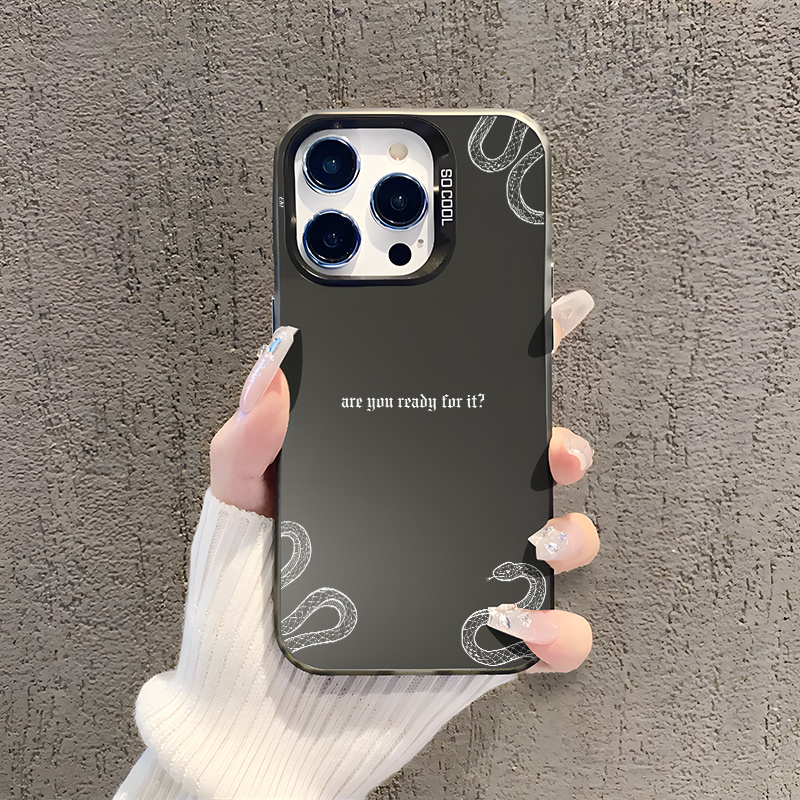 

Swiftie Merch Lyrics Aesthetic Silvery Phone Case Shockproof Cover For 11 15 14 Pro Case Christmas Gifts For Women Daughters Teen Girl Gifts Trendy Stuff Swiftie Gifts