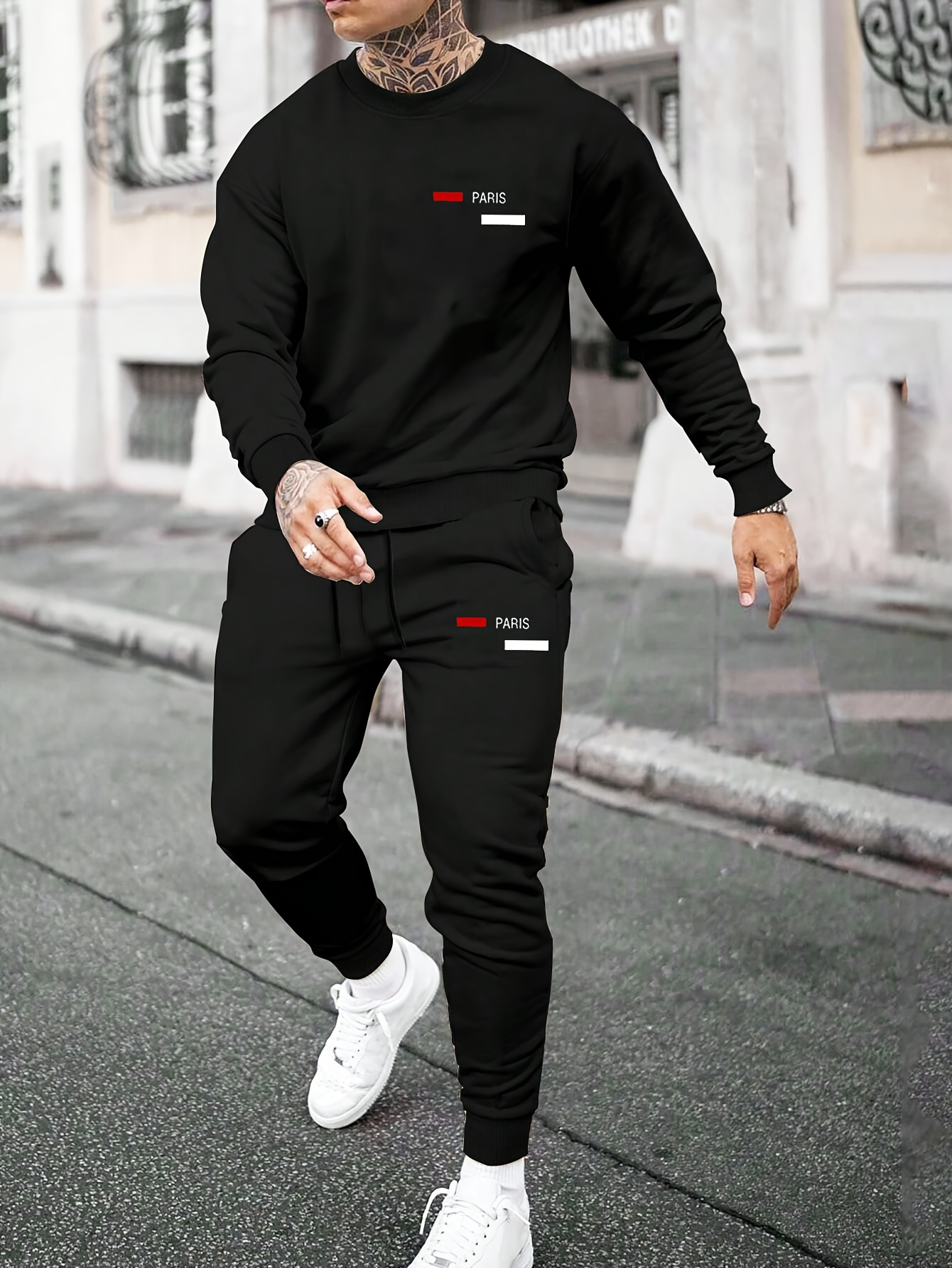One Piece Hoodies For Men Men's Piece Tracksuits Set Outfit