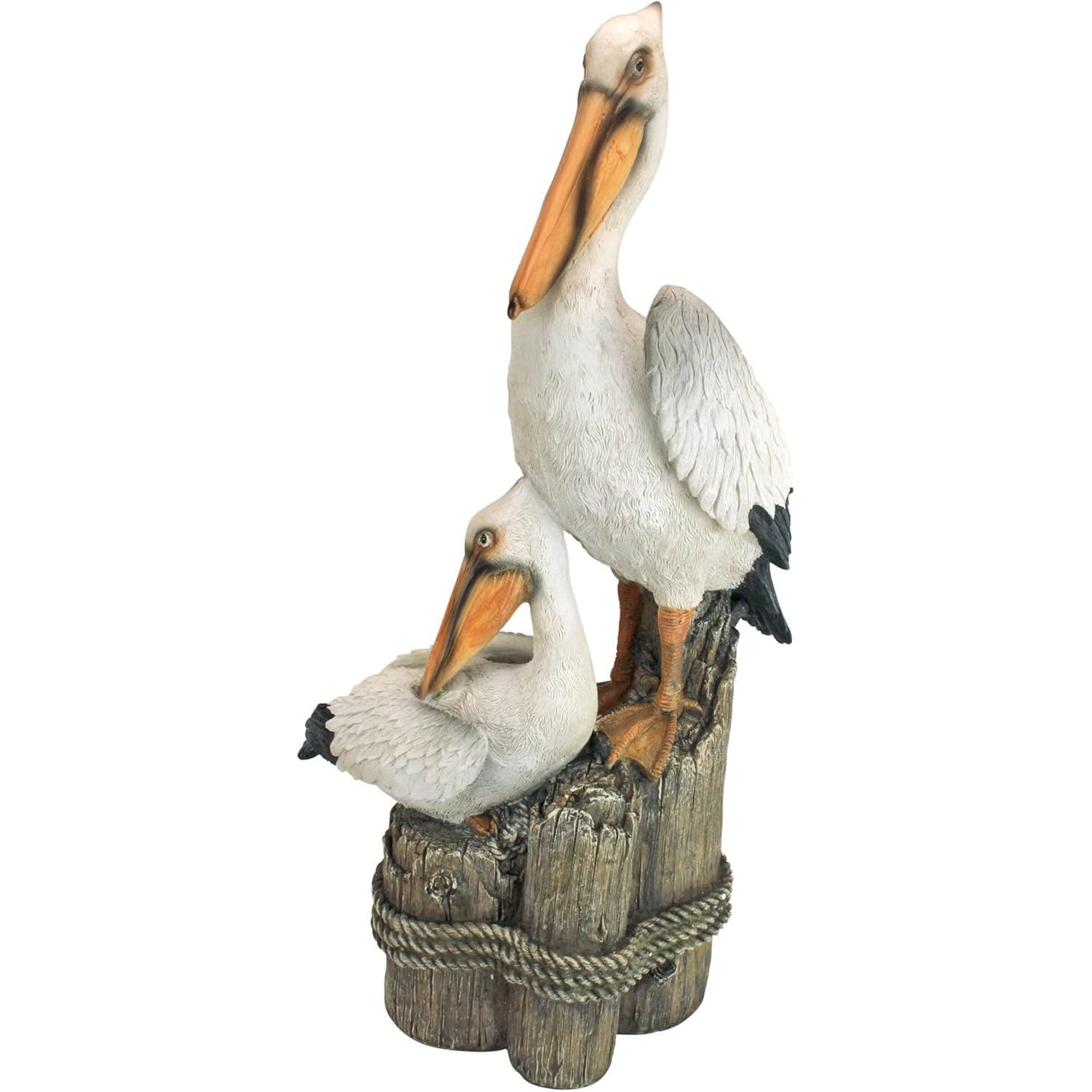 TEMU Set Of Statues (large & Small), Resin Sculptures. Coastal Design Figurines For Indoor And Outdoor Decoration. Great For Gardens, Water Features,