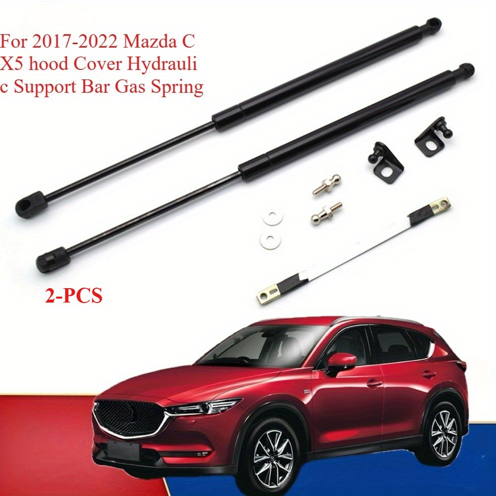 For Cx5 Hood Hydraulic Support Struts Gas Spring 2017-2022 No Damage Modification