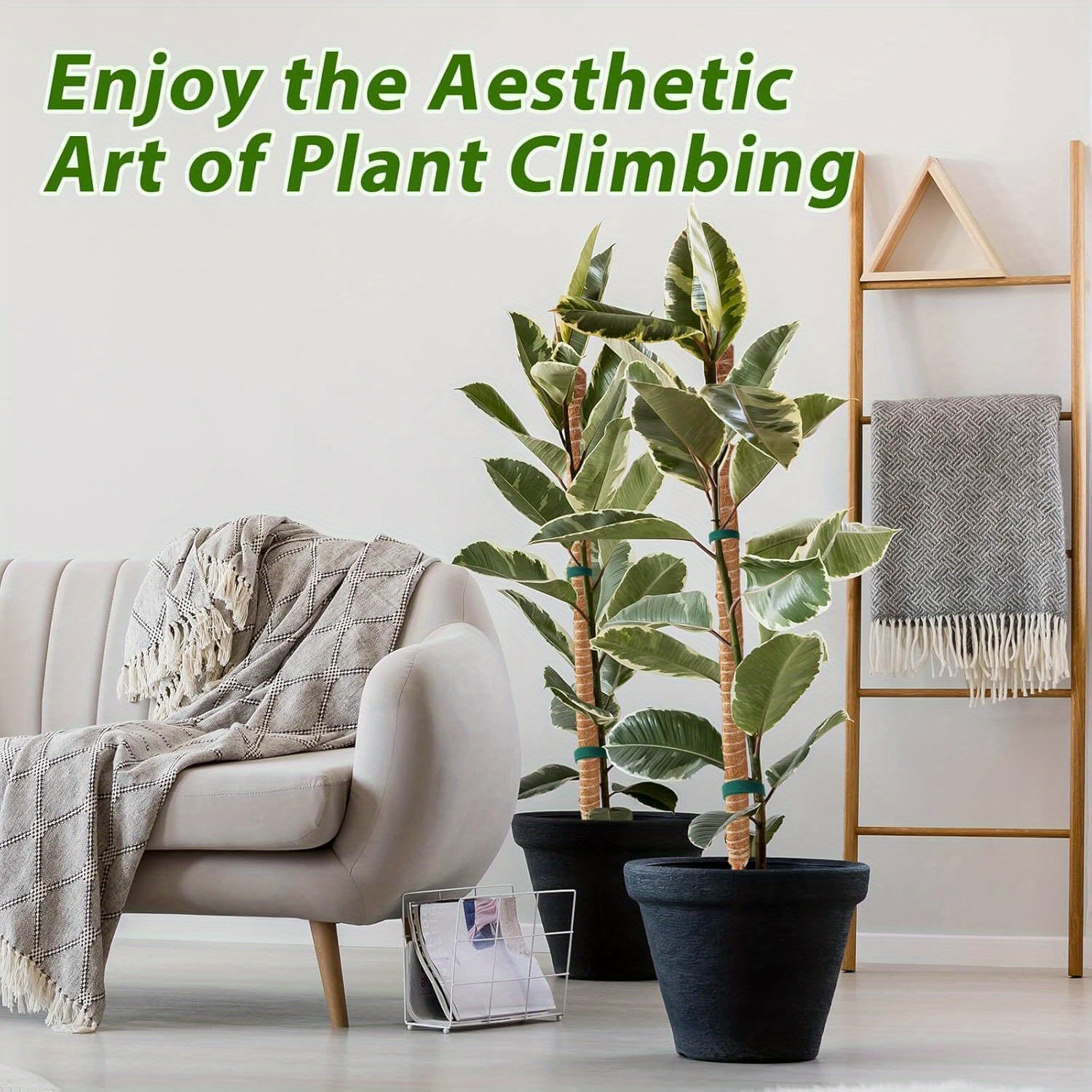 2 pack 47 5 inch moss pole climbing plants monstera - Temu Georgia