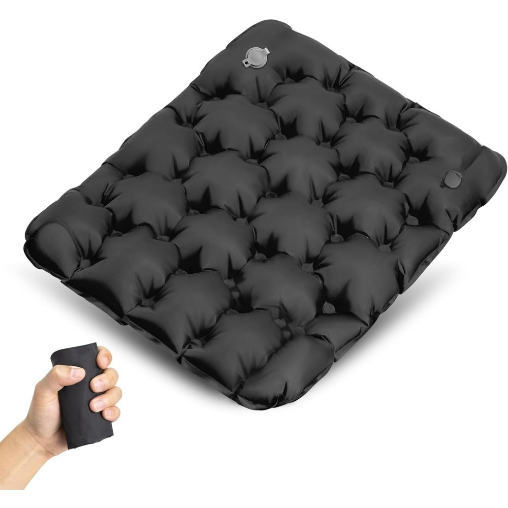 Inflatable Seat Cushion Lightweight Stadium Seat Pad Seat Cushion For Hiking Office Airplane Stadium Car