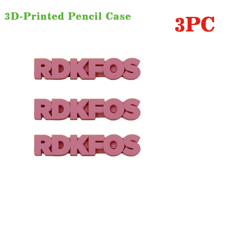 TEMU Têtes de crayon personnalisées 3D avec nom, Têtes de crayon personnalisées imprimées en 3D, Idéales comme cadeaux de papeterie pour les classes,