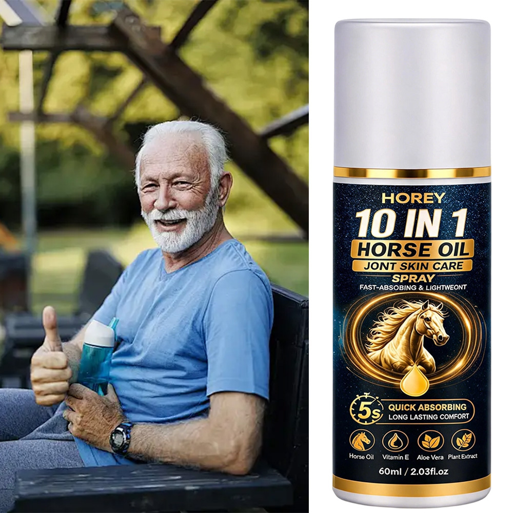 TEMU 10-in- Oil Joint Skin Spray-- Formula For Joint Skin, Back, Shoulders, Knees& Ankles.deep Moisture With Magnesium, , Calendula, Mint Extracts.