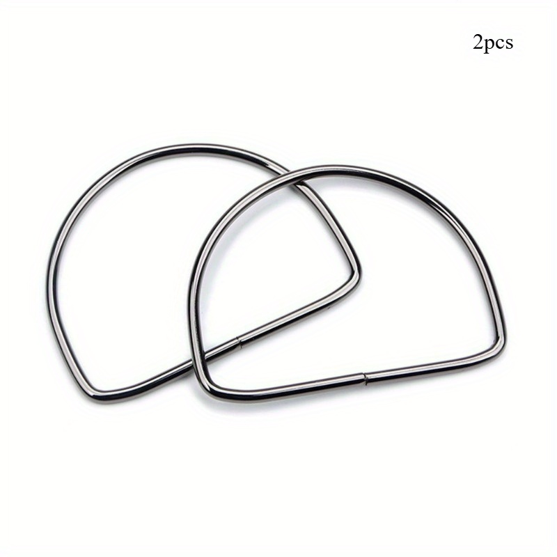 TEMU 2 piezas Elegantes para Bolso de D - Exquisitos Accesorios de Hierro para la Fabricación y Reemplazo de Bolsos de Moda, Adiciones para la
