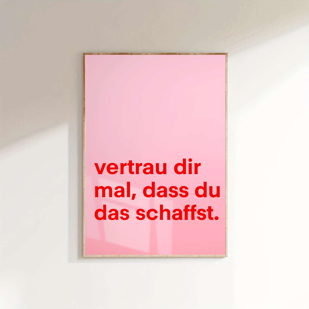 E-shop 2D Flach, 2D Flach, Leinwanddruck ohne Rahmen mit einem 2D Flachen Motivationszitat, zur Dekoration Ihres Wohnzimmers, Schlafzimmers oder Büros.