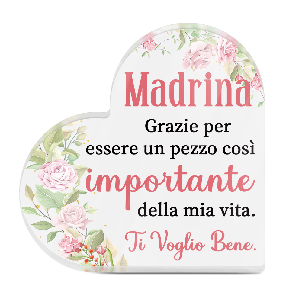 TEMU [2D Flat] 1 Targa Acrilica a Forma di | Grazie per della Mia Vita, Ti Amo, Decorazione da Tavolo per Soggiorno in Stile di Famiglia, Regalo per