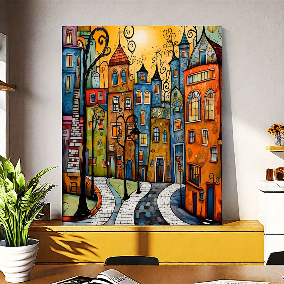 

Decor 1pc Houses , Fun , , 12x16 , For Bathroom, Decor