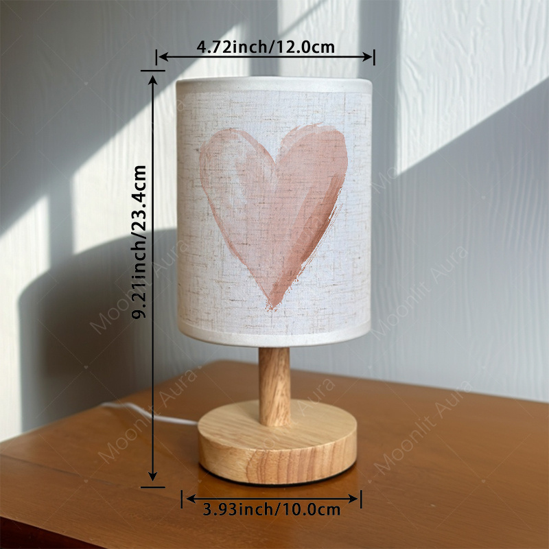 Fabric Desk Lamp with Cloth Lampshade