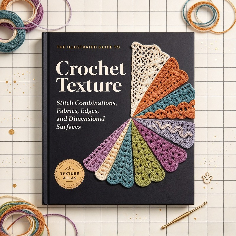 Crochet Texture Bible: Complete Guide to Needlework Patterns