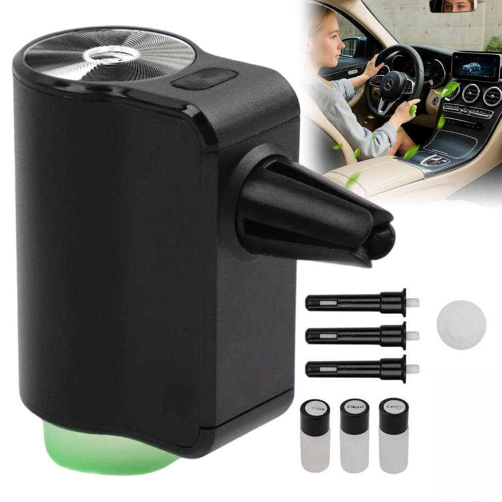 Image of 360° Full Coverage Car Perfume Ornament, Long Lasting Aromatherapy Decor, Elegant Gift For Vehicle Interior