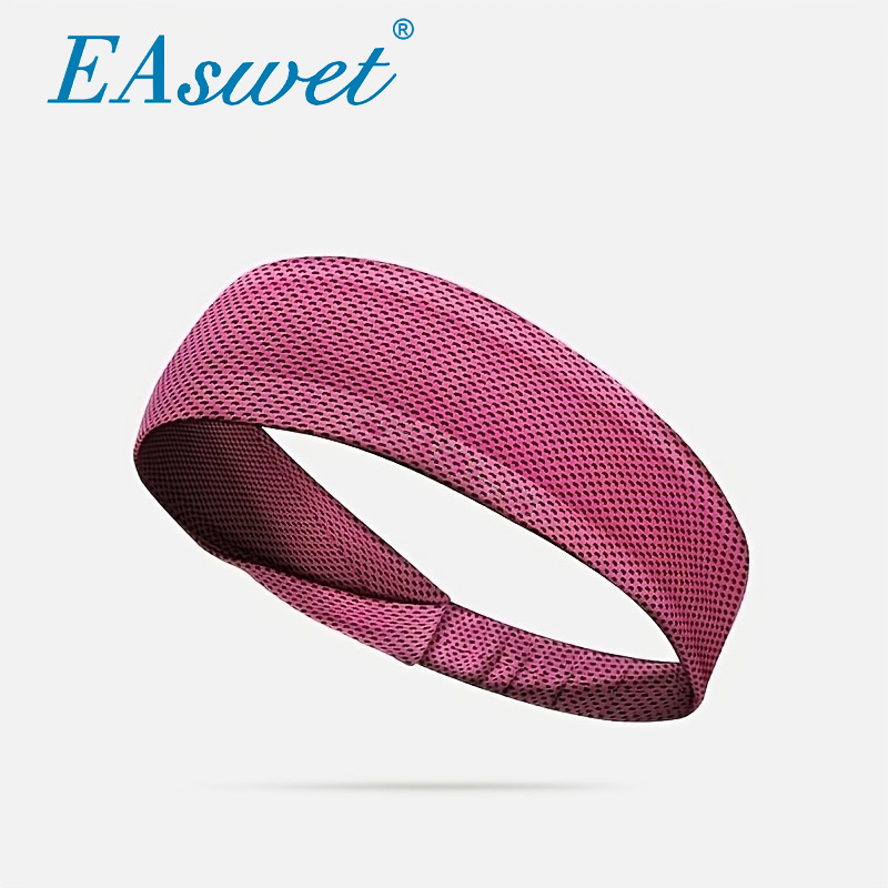 1pc easwet ice cooling sports headband featuring   technology breathable quick dry sweat absorbent   suitable for running   unisex fitness exercise   head wrap no residue