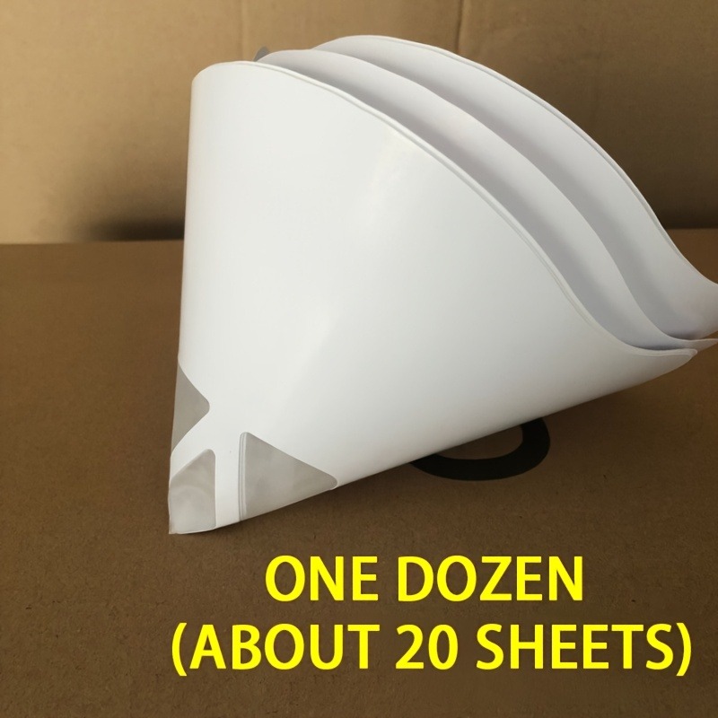 100 Mesh Paper Funnel, Disposable Paint Filter Paper Funnel, Automotive Paint Spray Filter Mesh, 100 Mesh Paper Funnel