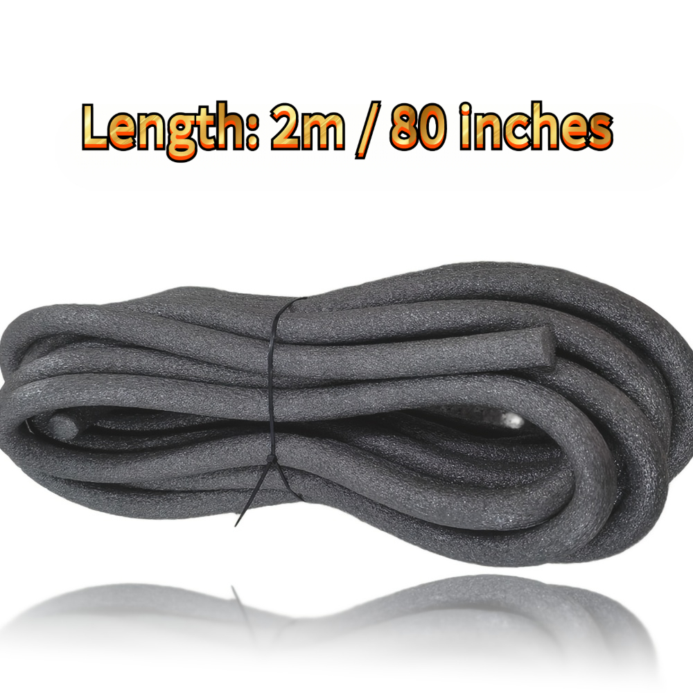 TEMU Striscia in schiuma progettata per gli spazi, realizzata in materiale schiumoso con arrotondato per sigillare i giunti. Disponibile in grigio