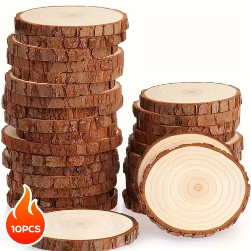 10pcs set of 3 94 4 72 wooden decorations suitable for wedding decoration tabletop center decoration handicrafts and diy projects unfinished wood showcasing artistic
