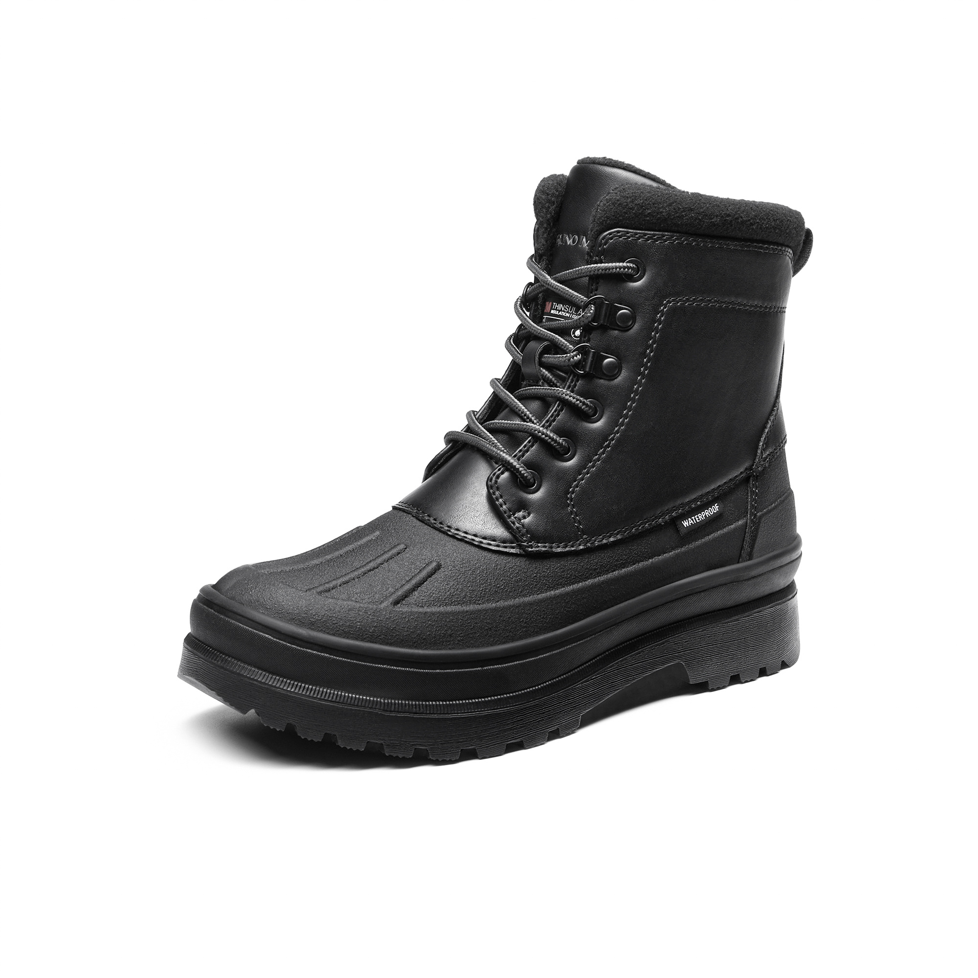 Image of Cozy Insulated Outdoor Boots For Men By , Perfect For Winter Snow And Casual On Days
