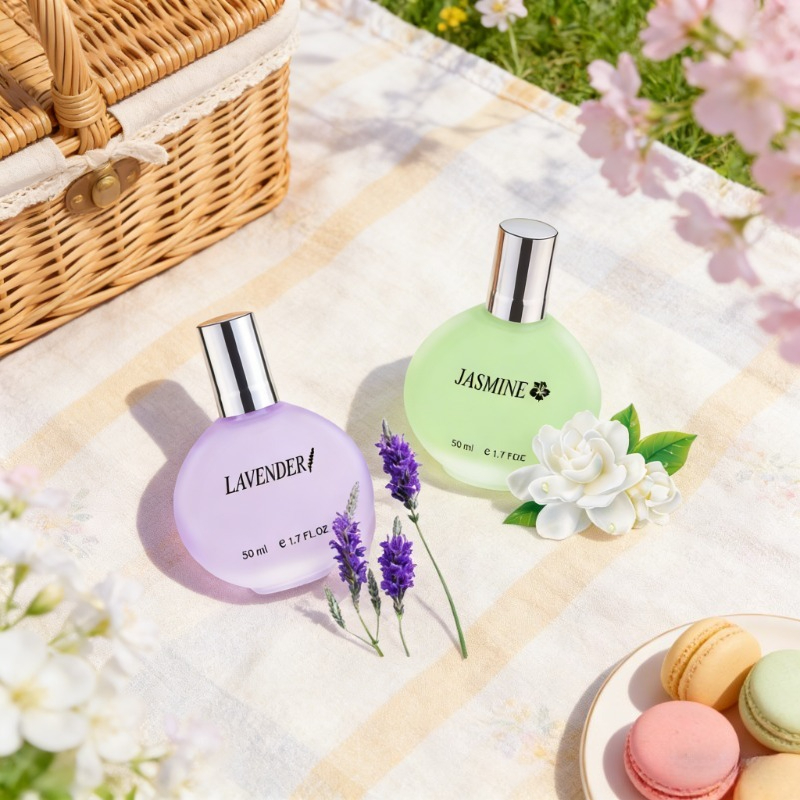 Women's Perfume Set Features Lavender And Jasmine Notes, Is Affordable, Has A Long-lasting Scent, And Is A Summer Essential Suitable For And Occasions.