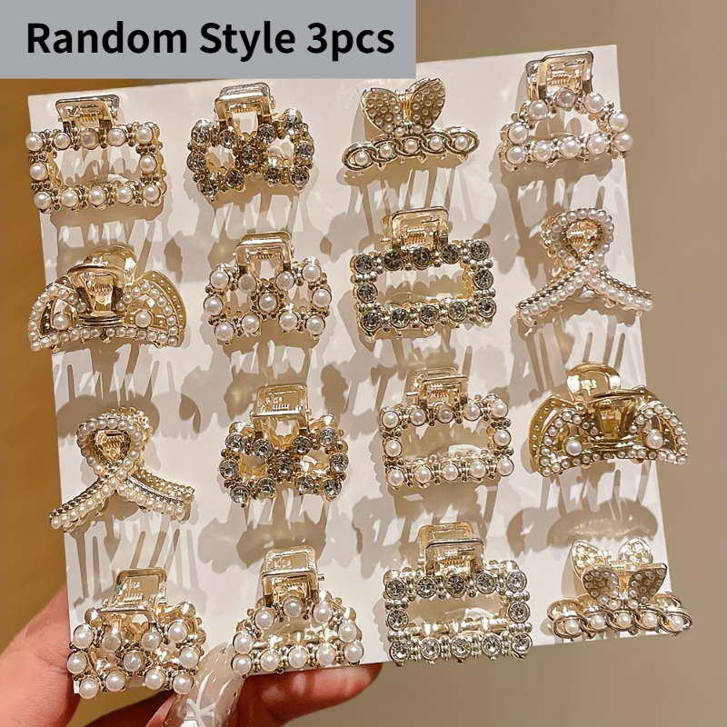 30 Styles Beautifully Crafted Mini Hair Clips Set