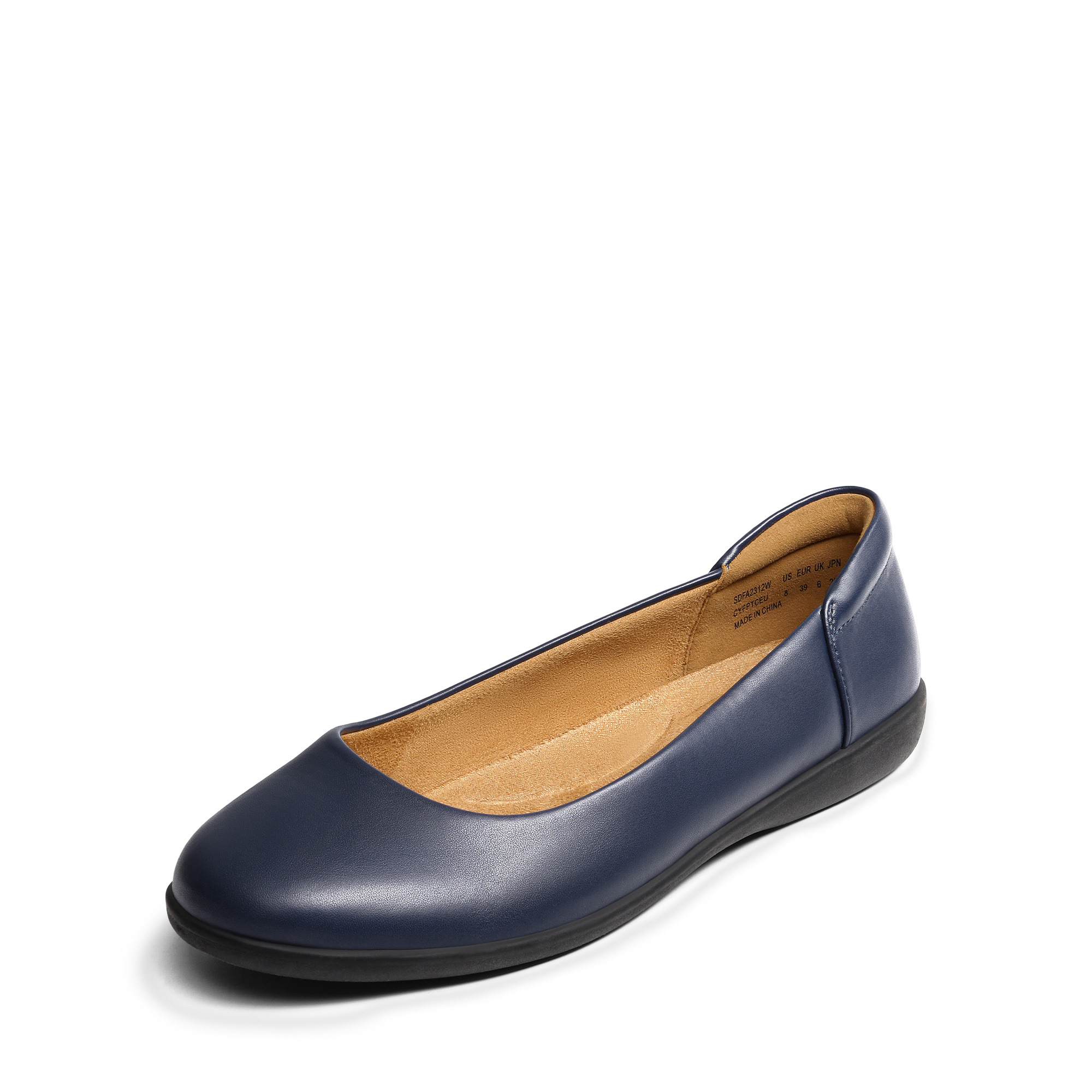 Dream Pairs Women's Round Toe Flats - Padded Foam Insole & Soft Lining For Everyday Wear, Women Shoes