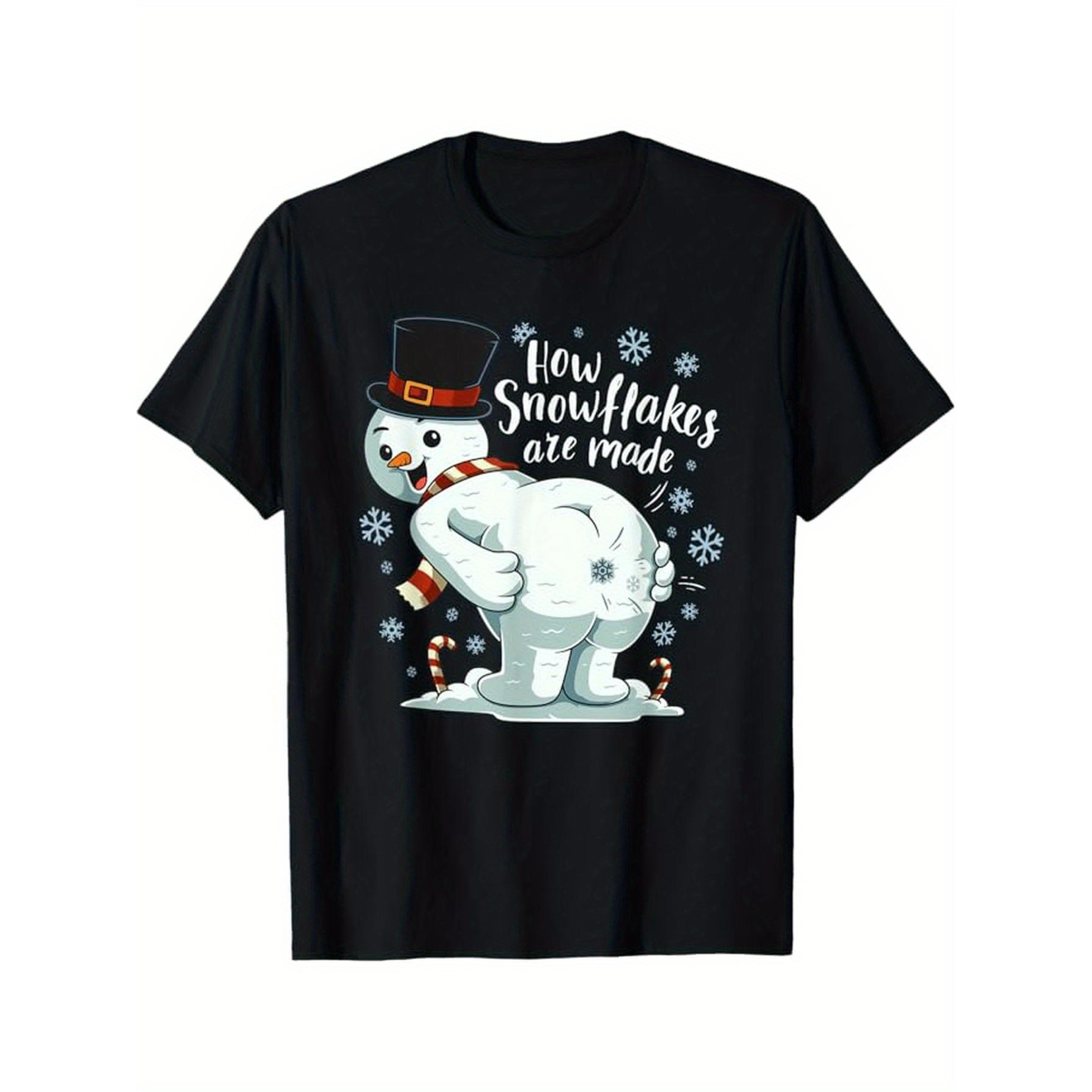 

Farting Snowman T- - Christmas For , , Sleeve, , S-xxxl