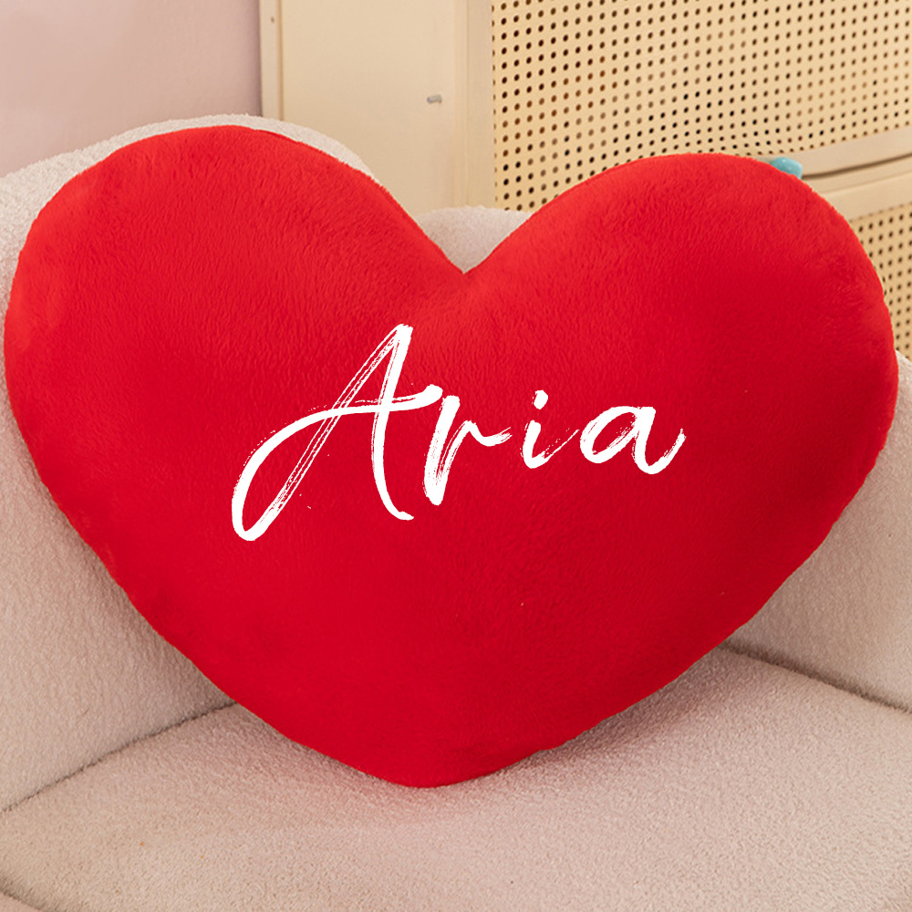E-shop Personalisiertes Herz mit Namen & – Individuelles Hochzeitsjubiläum, Valentinstag Geschenk für Freundin, Geburtstage – Nur Handwäsche, Weiche