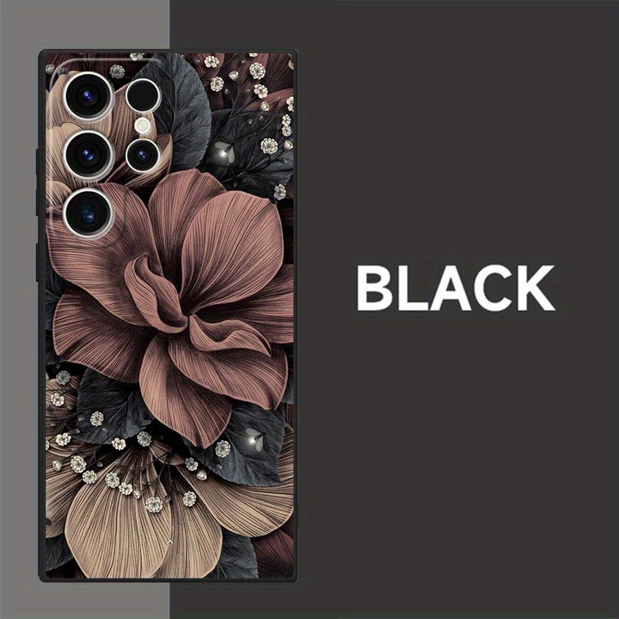 E-shop Handyhülle: Vintage Künstlerisches Blumenmuster Einzigartige TPU Handyhülle, Passend für for Galaxy A31, A32, A36, A51, A52, A53, A54, A55, A56,