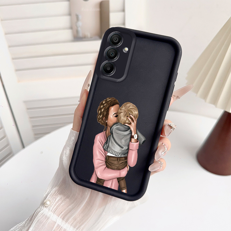 TEMU Phone Case - Mother And Pattern Suitable For Galaxy A12 A13 A14 A15 A16 5g A17 A21s A22 A23 A24 A25 A26 A32 A33 A34 A35 A36 A52 A53 A54 A55 A56