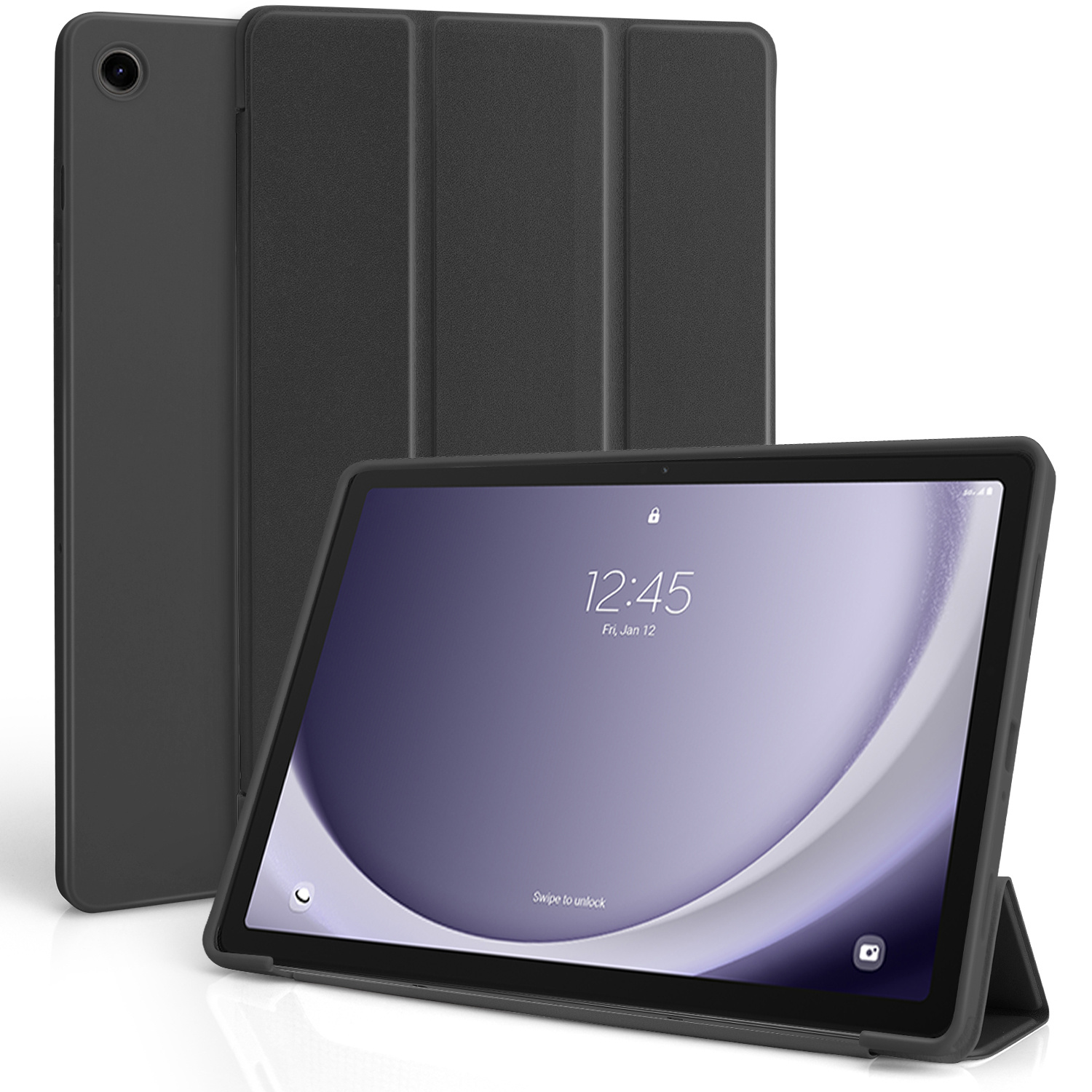 TEMU Tablet Holder And Cover, Pc Case In Black, Blue, And Rose Golden, Offering Multiple Viewing , Stylish And Durable For The For For Galaxy Tab A9+