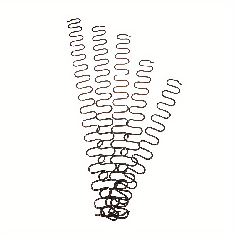 MMLFX 2pcs Remplacement des Meubles Springs Sofa Springs avec Clips 40cm 45cm 50cm 55cm 60cm 65cm 70cm 75cm 80cm 85cm 90cm de Long (Size : 65cm