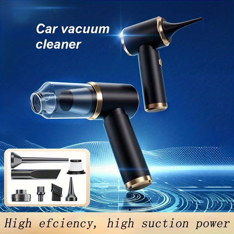 powerful cordless handheld vacuum cleaner with blow suction function usb rechargeable cordless mini vacuum suitable for home car office lightweight portable sweeper with filter dust cup blow sweep mode Product details 2