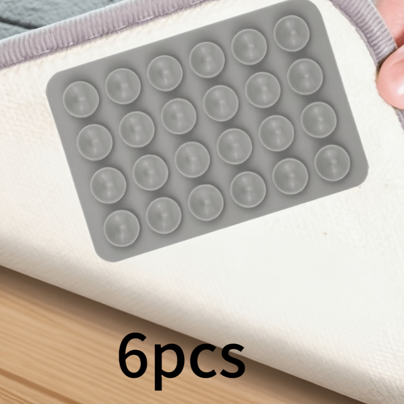 TEMU Reusable Non-slip Rug Pad, Easy-to-install Rug Gripper, Prevents Slipping, Curling, And Shifting, Durable Floor Gripper, Suitable For Kitchen,