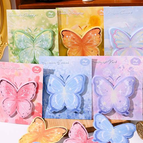 180pcs colorful shaped sticky notes suitable for messages detachable sticky notes portable message note paper theme sticky notes memo pad
