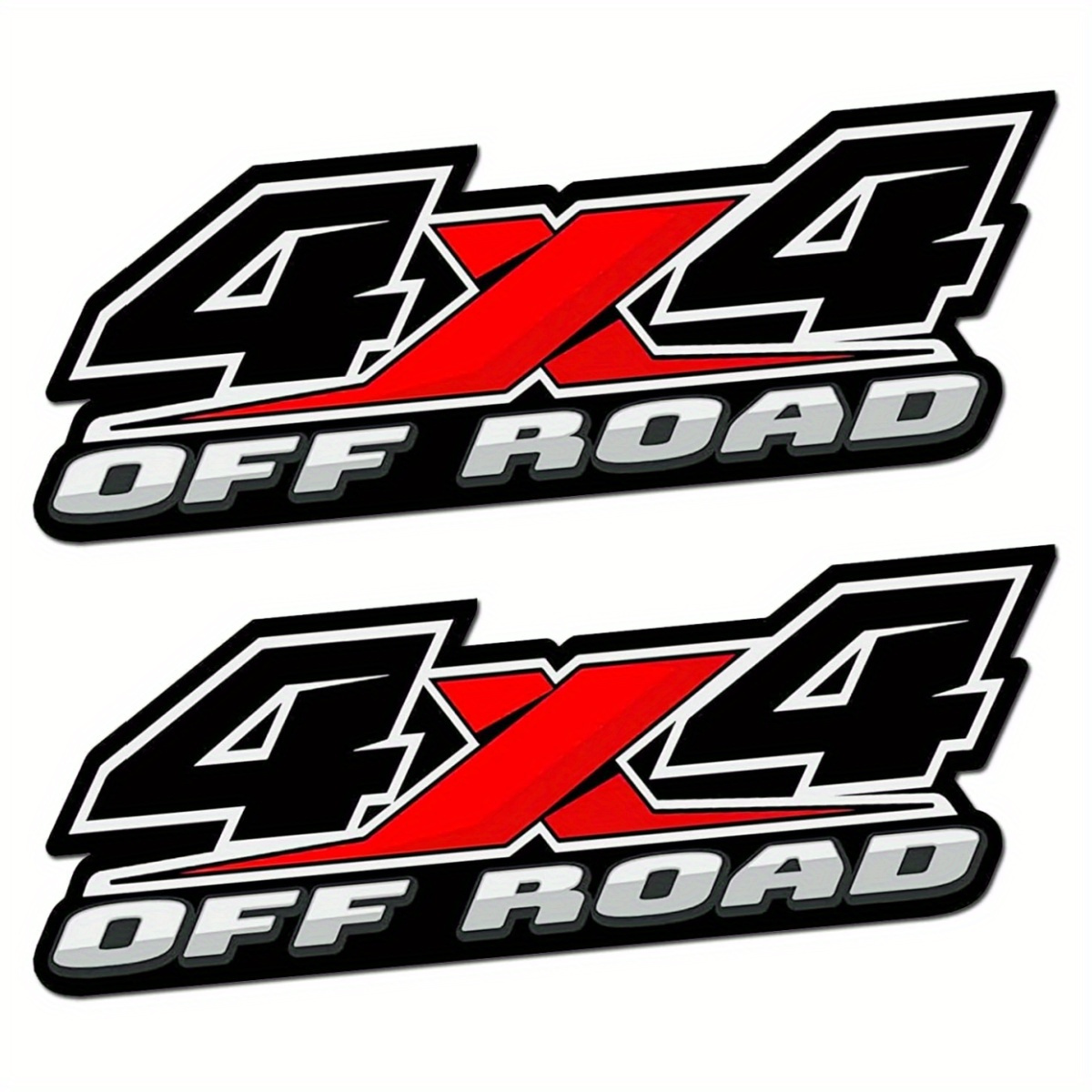 TEMU 4x4 Off-road Decal Decal 2 Truck Decal Decal Car Trim Accessories For Ford F150, , F350, Tacoma, , And Silveryado Trucks2pcs