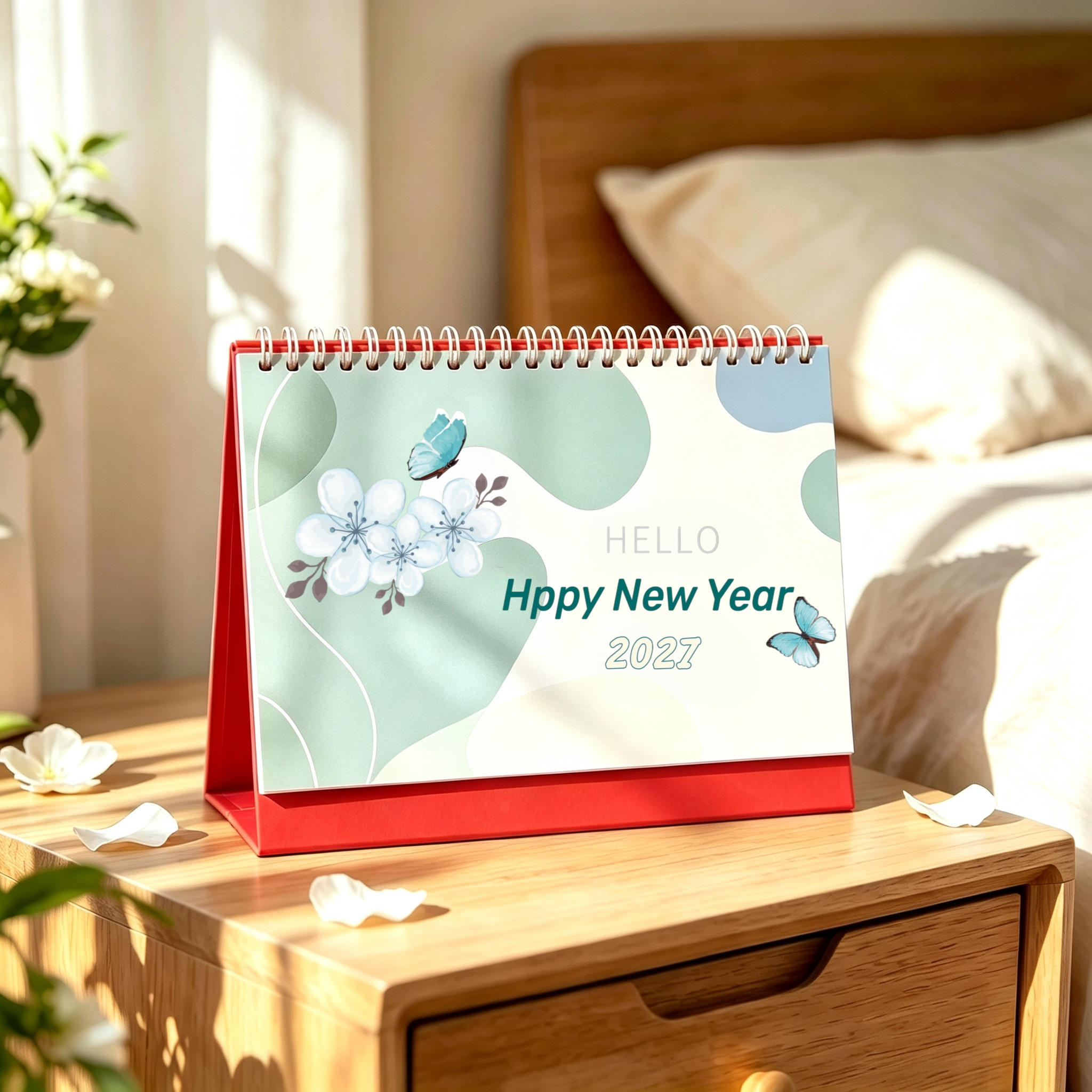 TEMU 2027 Personalized Photo Desk Calendar, Custom Table Calendar , Family Memories, Pet Portraits, Travel, Wedding & Couple Keepsake Gift, Home And