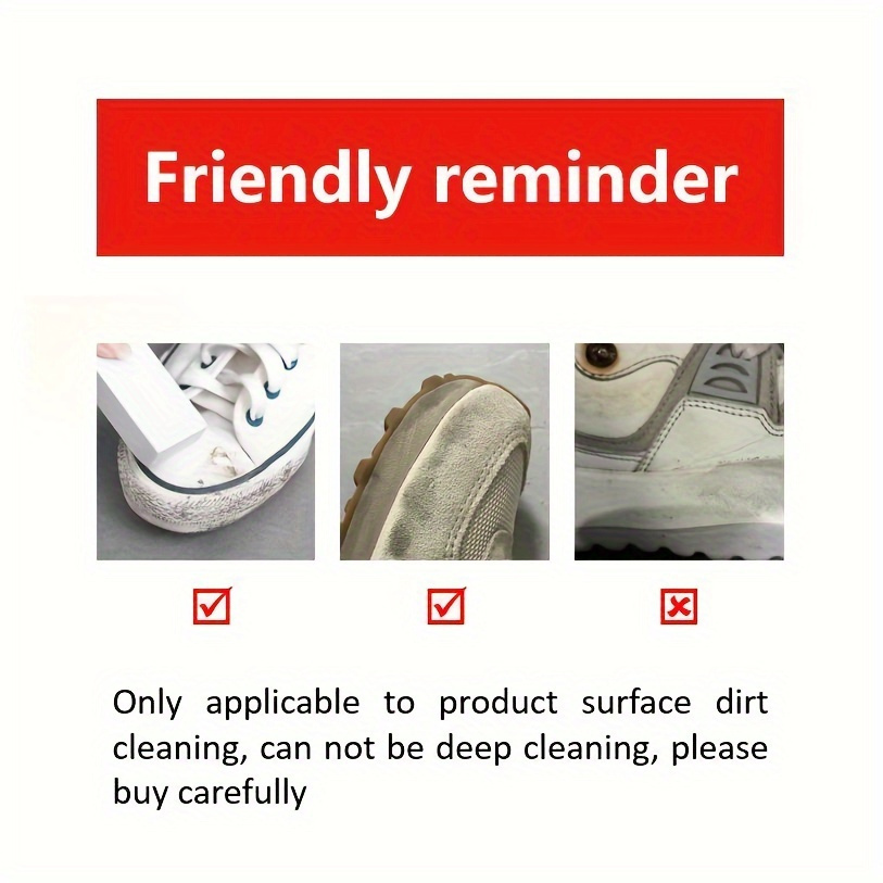 1 2pcs tpe shoe cleaning eraser effective stain for sneakers and boots details 4