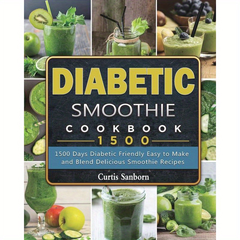 TEMU Diabetic Smoothie Recipe Book 1500
