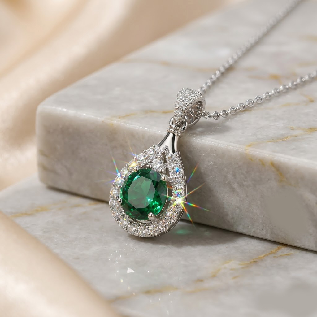 Women's Artistic Conception Pendant Necklace, Unique Gift