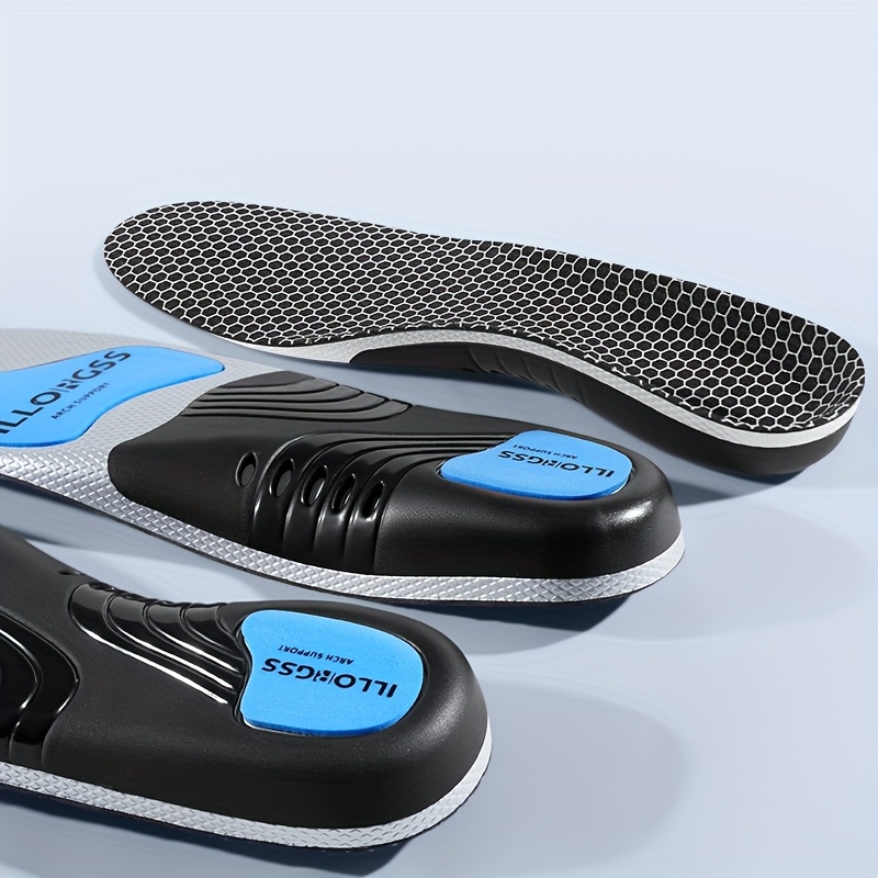 arch support insoles for men women soft pu material high   shock absorption   sports shoes work boots casual shoes   insoles standing all day work sports hiking and daily wear shoe inserts ergonomic insoles Product details 6