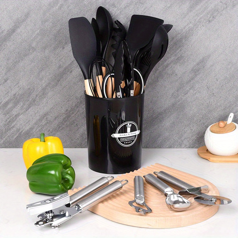44/ 37pcs Kitchen Cooking Tool Set- 44/ 37pcs Are Super Cost-Effective, Complete, High Temperature Resistant, Non-Stick, Dishwasher Safe, Selected Kitchen Tools, Suitable For Kitchen Enthusiasts And Beginners Best Gifts For Thanksgiving And Christma