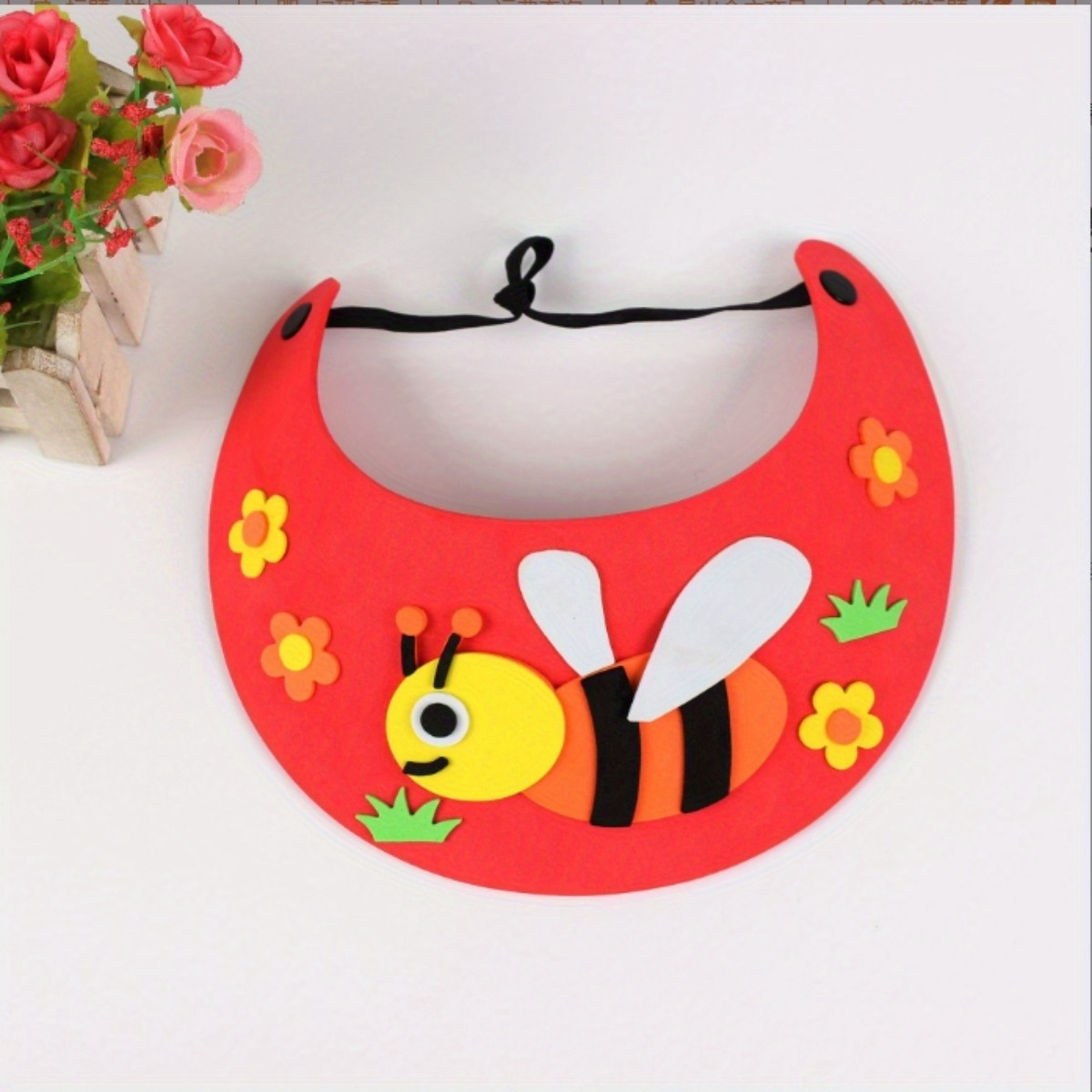 4pcs Cartoon Hat, Party Photo Booth Equipment