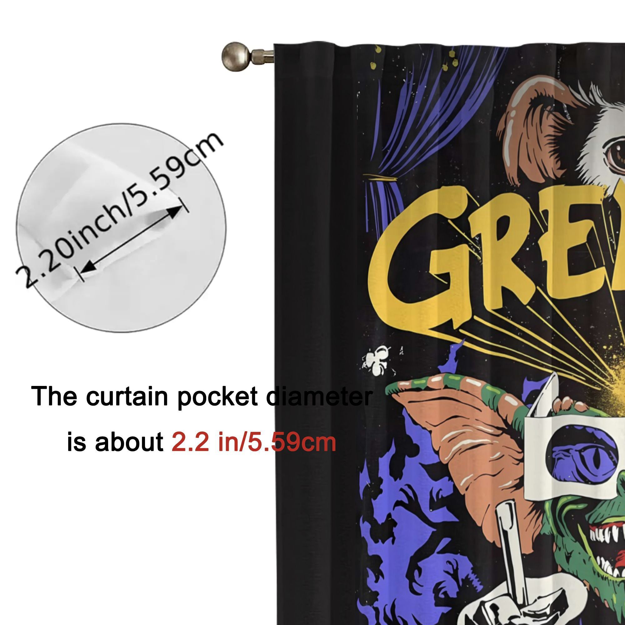 tende a tema horror oscuramento a bastone Temu Italy