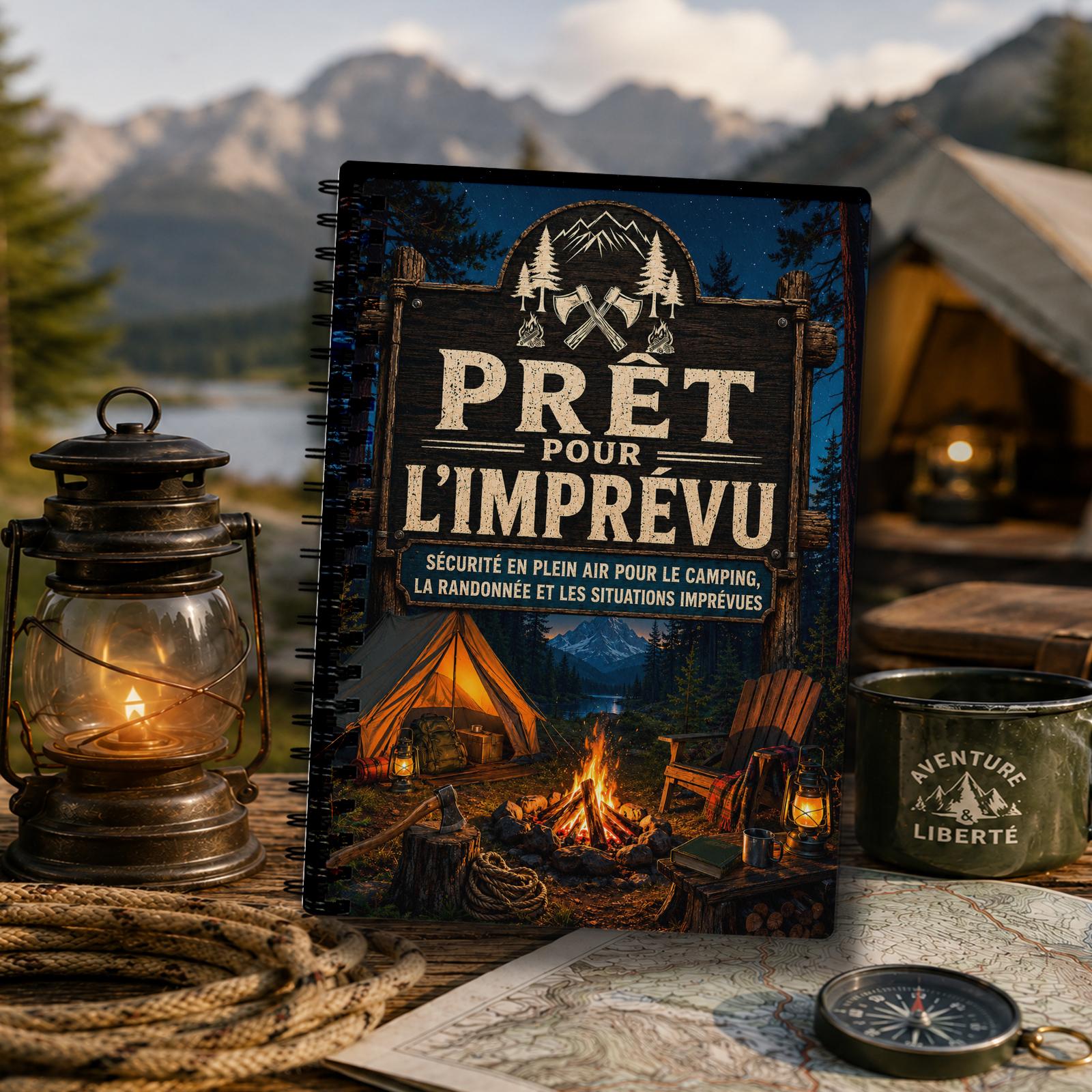TEMU Manuel Journal d' , Liste de Vérification de l'Équipement, Journal de , Planificateur de Randonnée et de Camping, Journal de Préparation aux