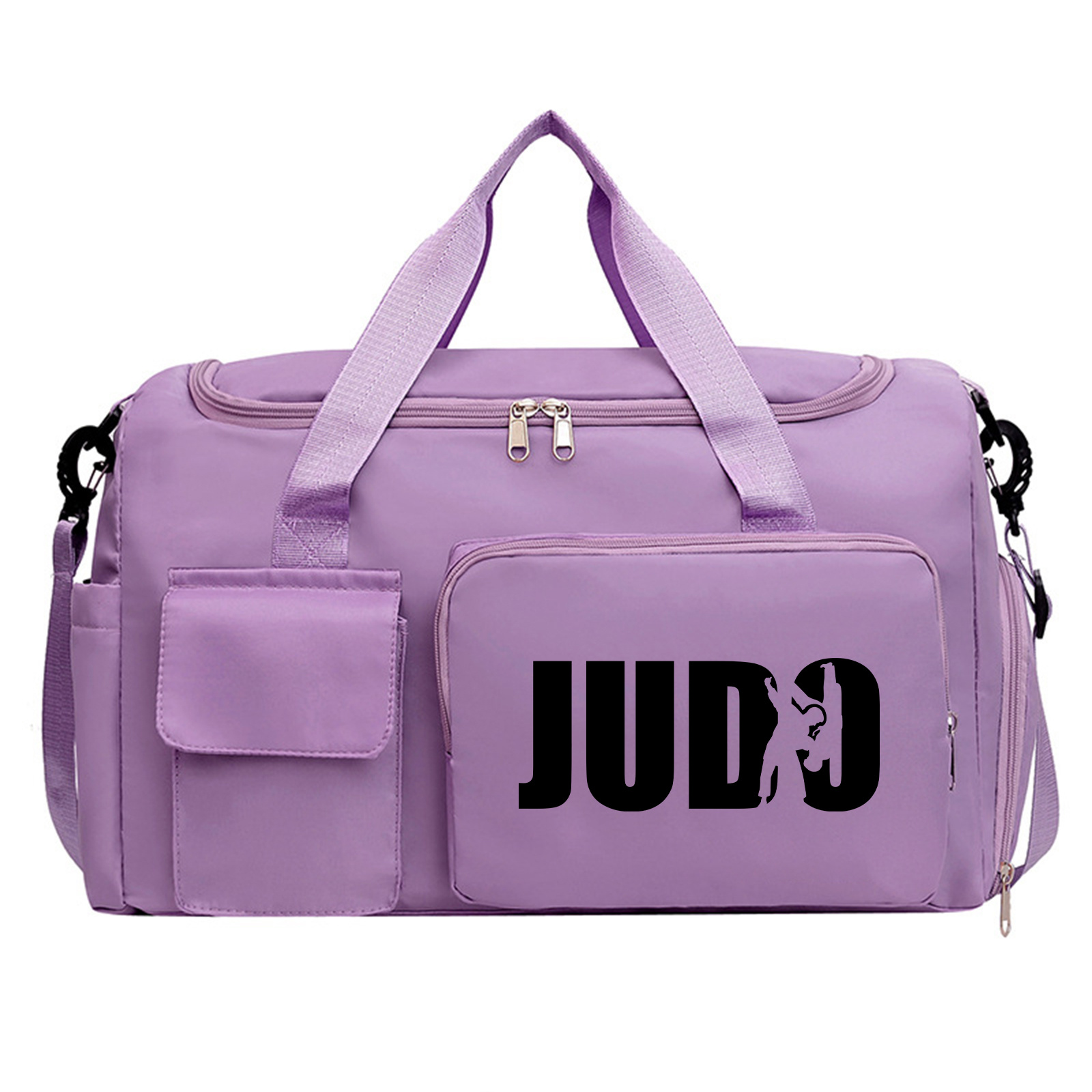 TEMU Judo Pattern Multi-functional Fitness Crossbody Bag, Duffle Bag, Handbag, Tote Bag, Shoulder Bag, Basketball Bag, Yoga Bag, Dance Bag, Suitable