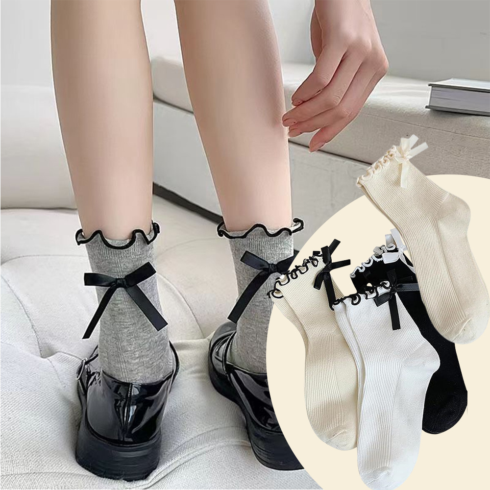 Sambas Adidas Shoes Women 6-Pair Ruffle Socks For Women Cute