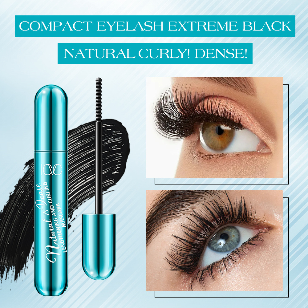 Lengthening Mascara, , Volumizing And Curling Mascara, Extends Lash Length, Long-lasting Formula, Waterproof And
