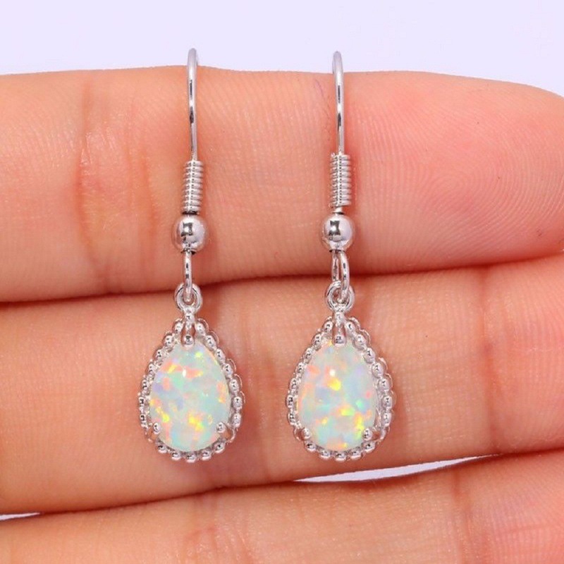 TEMU Earrings, European And American Women's Creative Rotating Droplet Pear Shaped Earrings