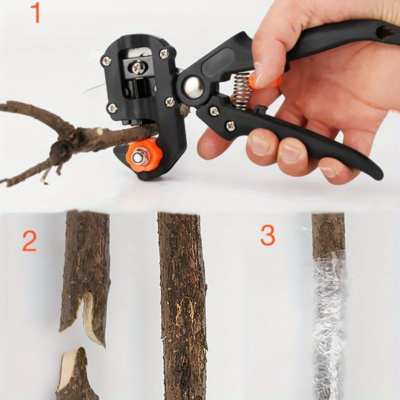 jardinería multifuncional, de corte, tijeras agrícolas, de árboles, juego de destornilladores + bolsa de almacenamiento portátil detalles 1
